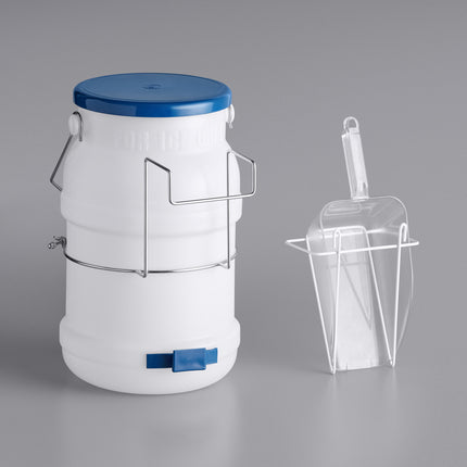 Bộ thùng đá nhựa PP Choice 18,9 lít kèm móc treo, nắp, giá đỡ, muỗng 1,9 lít và giá muỗng
