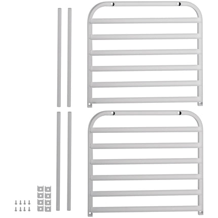 Xe giá đựng khay nướng 6 khay Regency nhôm nạp đầu - Chưa lắp ráp