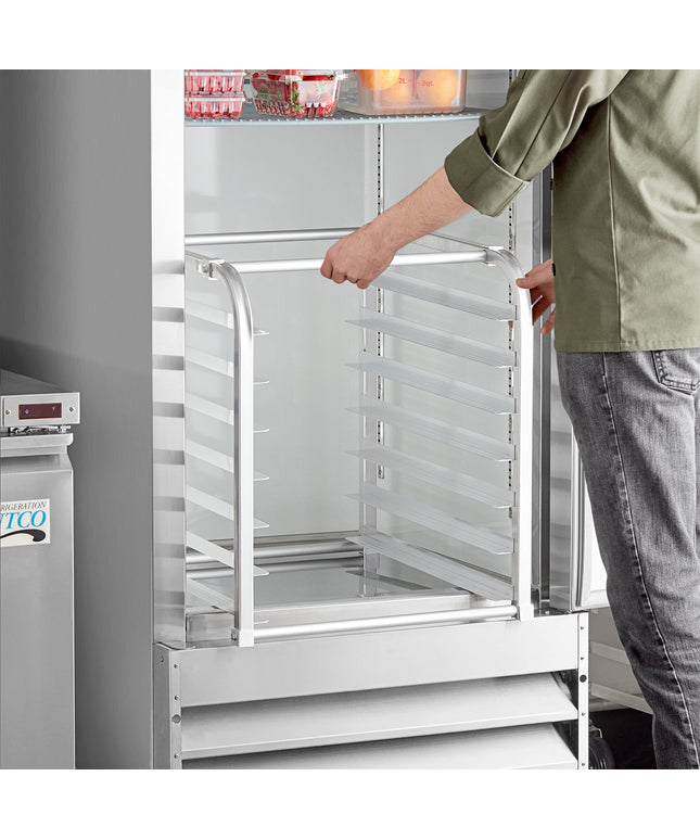 Xe giá khay nhôm 7 khay Regency nạp đầu cho tủ mát - Chưa lắp ráp