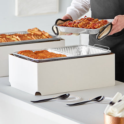 Tấm chắn gió bếp cồn dùng một lần Choice 53 x 34 x 19 cm màu trắng - Bó 10 cái