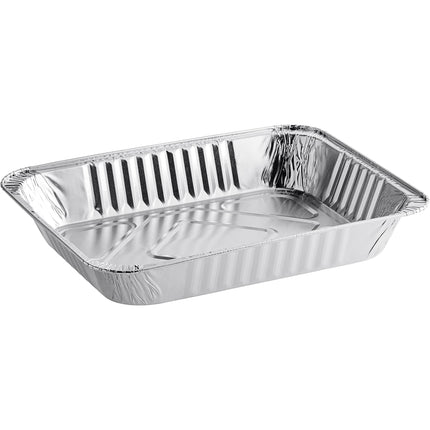 Khay hâm nhôm foil Choice nửa khổ sâu 5,6 cm - Vỉ 20 cái