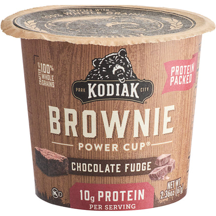 Bánh brownie sô cô la fudge Kodiak Cakes 67 g - Thùng 12 cái