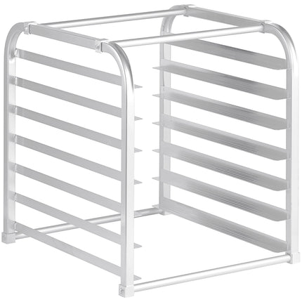 Giá đựng khay nướng 7 khay nạp đầu bằng nhôm Avantco cho tủ mát - Chưa lắp ráp