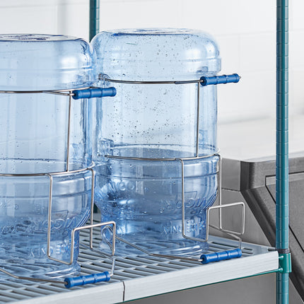 Thùng xúc đá polycarbonate Vigor 23 lít xanh kèm nắp và móc treo