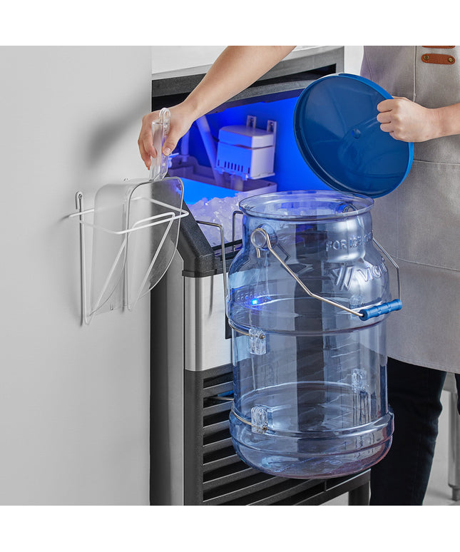 Bộ thùng đá polycarbonate xanh Vigor 22,7 lít kèm muỗng 1,9 lít, giá muỗng, nắp và móc