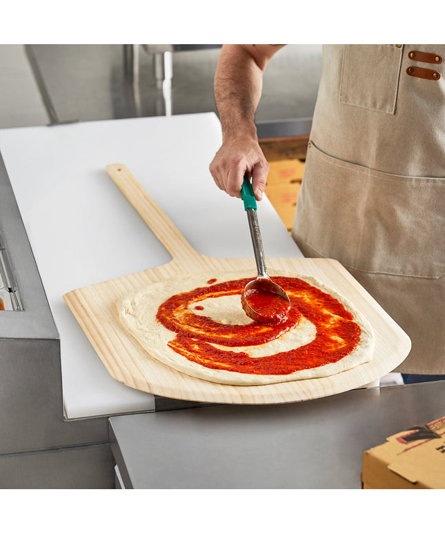 Xẻng pizza Choice 50,8 cm x 55,6 cm gỗ vát với 53,3 cm tay cầm