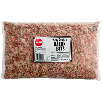 Vụn thịt xông khói nấu chín sẵn Swift 6 mm 2,3 kg - Thùng 2 túi