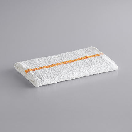 Khăn bar cotton sọc màu vàng đồng trắng Choice 907 g 48,3 x 40,6 cm - Thùng 120 cái