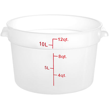 Hộp đựng thực phẩm nhựa PP tròn trong mờ Choice 11,4 lít