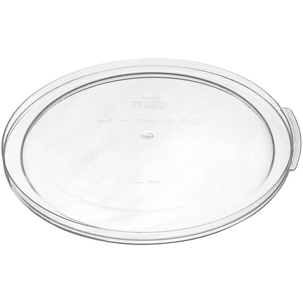Nắp hộp đựng thực phẩm nhựa polycarbonate tròn trong suốt Choice 11,4, 17 và 20,8 lít