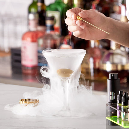 Bộ súng tạo khói cocktail mini Flavour Blaster màu đen - Bộ khởi đầu tất cả trong một