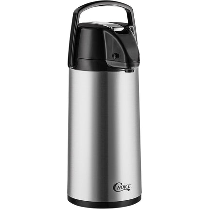 Bình ủ cà phê inox lót thủy tinh Choice 2,2 lít cần gạt