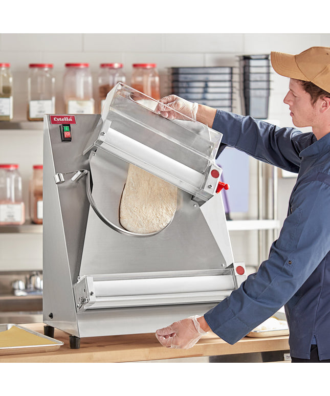 Máy cán bột hai cấp để bàn Estella EDS18D 46 cm - 120V, 1/2 HP