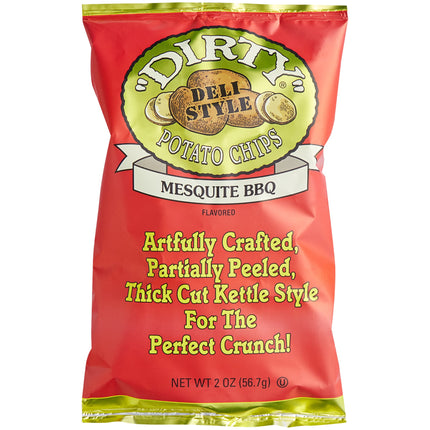 Khoai tây chiên vị BBQ mesquite Dirty Potato Chips 57 g - Thùng 25 gói