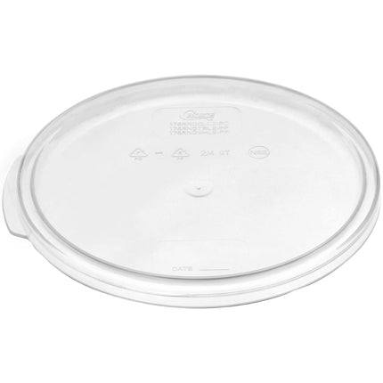 Nắp hộp đựng thực phẩm nhựa PP tròn trong mờ Choice 1,9 và 3,8 lít