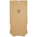 Hộp pizza giấy sóng kraft trơn Choice 36 x 36 x 5 cm đóng gói số lượng lớn - Bó 50 cái