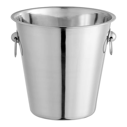 Xô ướp rượu vang/champagne inox Acopa 3,8 lít bề mặt trơn