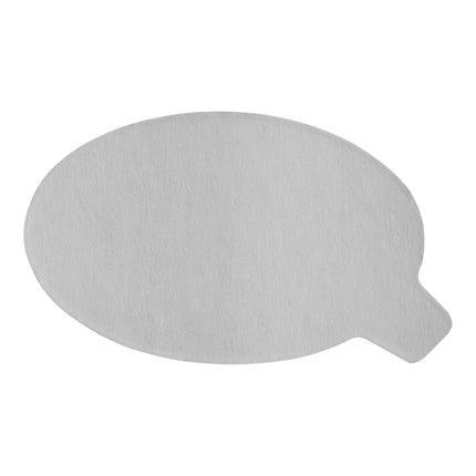 Đế trưng bày bánh tráng miệng dùng một lần hình bầu dục màu vàng Enjay 10 x 6 cm - Thùng 500 cái