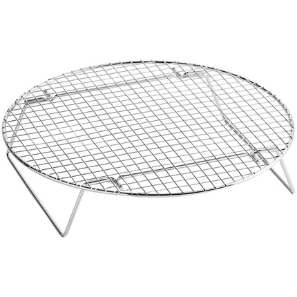 Vỉ làm nguội thép mạ crôm tròn có chân Choice 32 cm