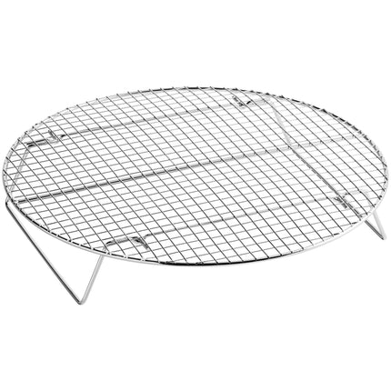 Vỉ làm nguội thép mạ crôm tròn có chân Choice 37 cm
