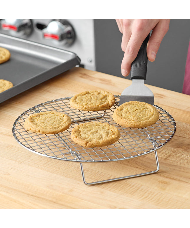 Vỉ làm nguội thép mạ crôm tròn có chân Choice 27 cm