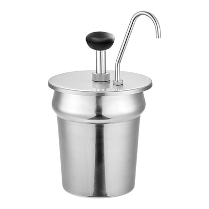 Bình phân phối dạng bơm ServSense inox 15 ml kèm khay lồng 3,8 lít