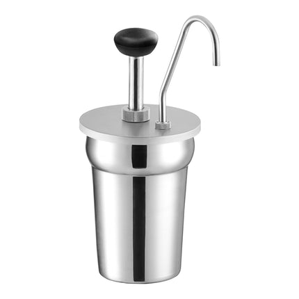 Bình phân phối dạng bơm ServSense inox 15 ml kèm khay lồng 2,4 lít