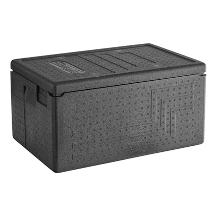 Thùng giữ nhiệt EPP nạp trên CaterGator Dash đen - khay full-size sâu 20 cm