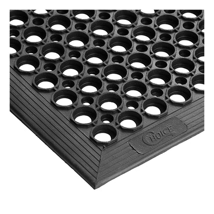 Thảm cao su chống mỏi chân cạnh vát màu đen Choice 91 x 305 cm dày 1,3 cm