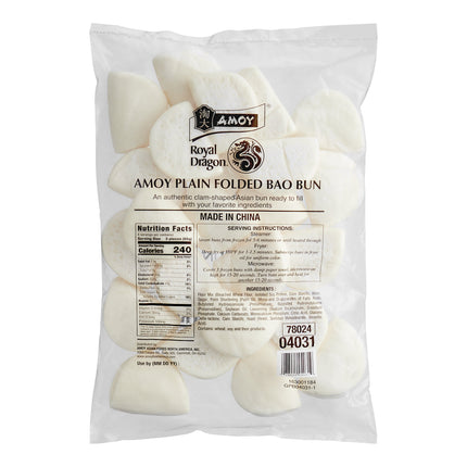 Bánh bao gấp thuần chay vị nguyên bản Amoy Royal Dragon 28 g - Thùng 144 cái