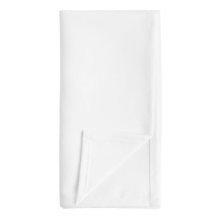 Khăn ăn trắng bằng polyester 100% Choice 46 cm x 46 cm - Thùng 300 cái