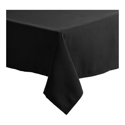 Khăn trải bàn vải polyester 100% đen vuông Choice 183 cm x 183 cm