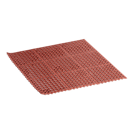 Thảm sàn cao su chống mỏi chống dầu ghép nối Choice 91 x 91 cm - Màu đỏ, dày 1,3 cm
