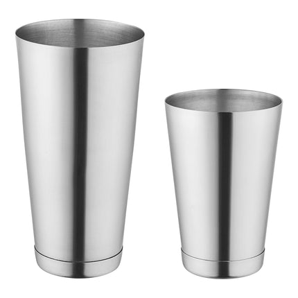 Bộ bình lắc Boston 2 mảnh thép không gỉ Acopa 828 ml & 532 ml