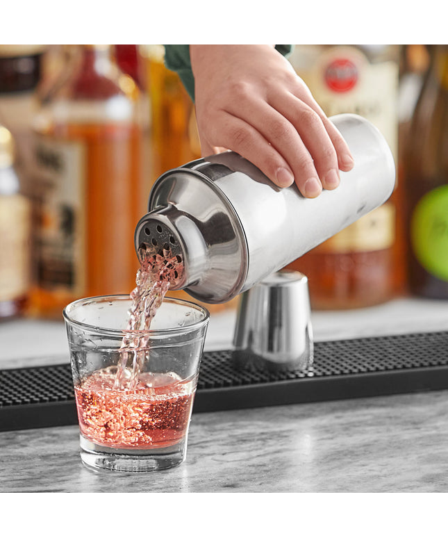 Bình lắc cocktail cobbler 3 mảnh thép không gỉ Acopa 473 ml