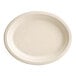 Đĩa bầu dục sợi thực vật tự nhiên EcoChoice 31,8 x 25,4 cm - Thùng 500 cái