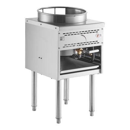 Bếp xào Cooking Performance Group WOKR16N tự nhiên Gas Wok Range với 40,6 cm Ring - 125,000 BTU