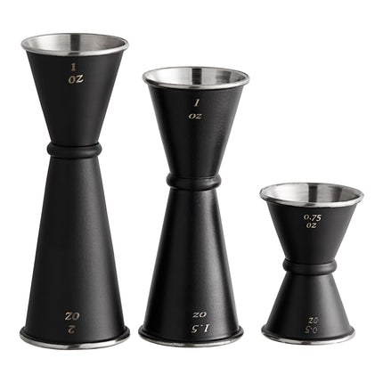 Ly đong rượu jigger đen kiểu Nhật Acopa 30 ml & 44 ml