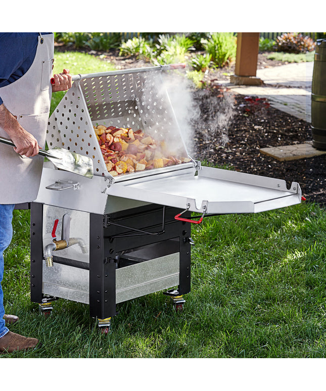Xe nồi luộc hải sản kiểu Cajun gas propane Backyard Pro 85 lít