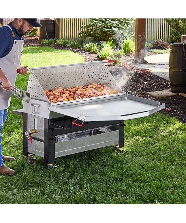 Xe nồi luộc hải sản Cajun Backyard Pro 151 lít, gas propan lỏng