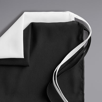 Tạp dề yếm polyester màu đen Choice