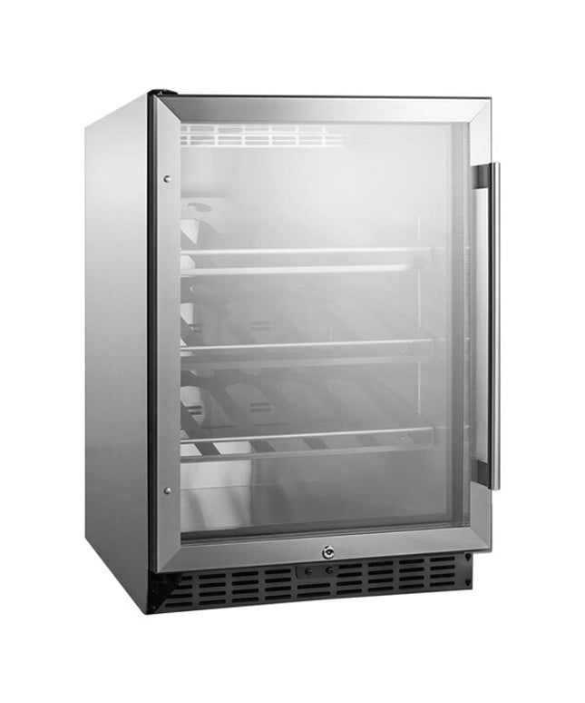 Tủ mát rượu vang / champagne âm ngoài trời Summit Appliance SCR611GLOSCH 20 chai