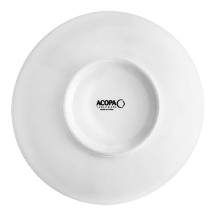 Tô sứ trắng sáng Acopa 1,7 lít đựng menudo / mì / salad - Thùng 12 cái