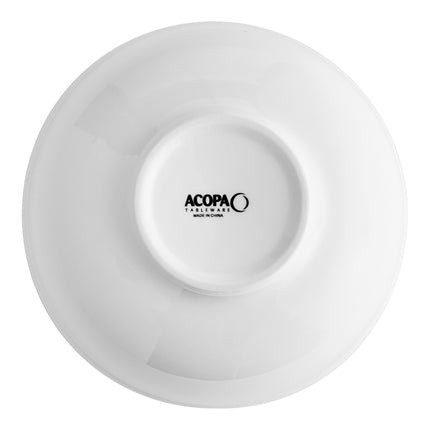 Tô sứ đựng menudo/mì/salad Acopa trắng sáng 1 lít - Thùng 12 cái