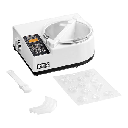 Máy điều nhiệt sô cô la ChocoVision C116USREV2WHI Revolation 2 - Sức chứa 0,7 kg, 110V, 60 HZ