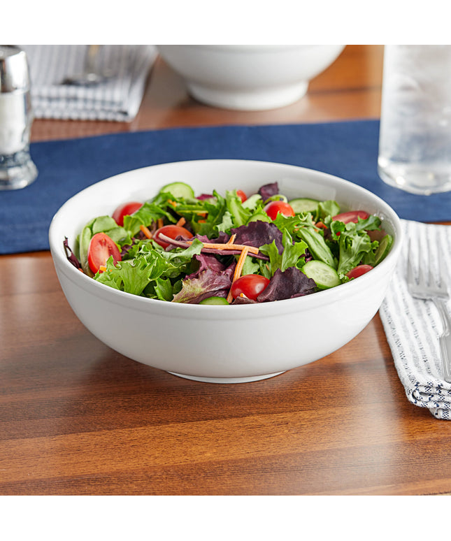 Tô sứ trắng sáng Acopa 1,7 lít đựng menudo / mì / salad - Thùng 12 cái