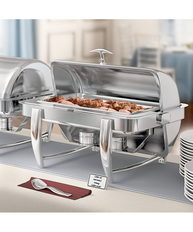 Nồi hâm inox nắp lật xếp chồng Acopa Heavy Weight 7,6 lít cỡ đầy đủ không nhỏ giọt