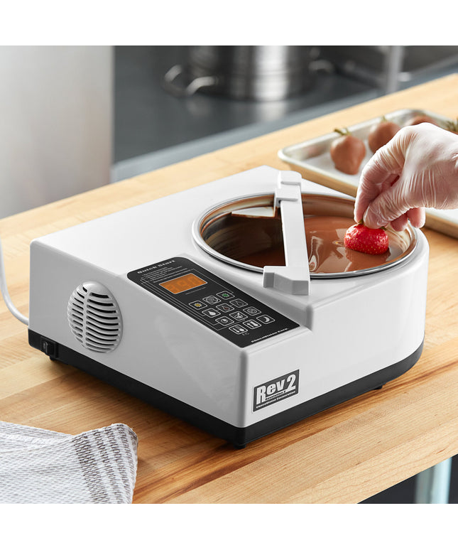 Máy điều nhiệt sô cô la ChocoVision C116USREV2WHI Revolation 2 - Sức chứa 0,7 kg, 110V, 60 HZ
