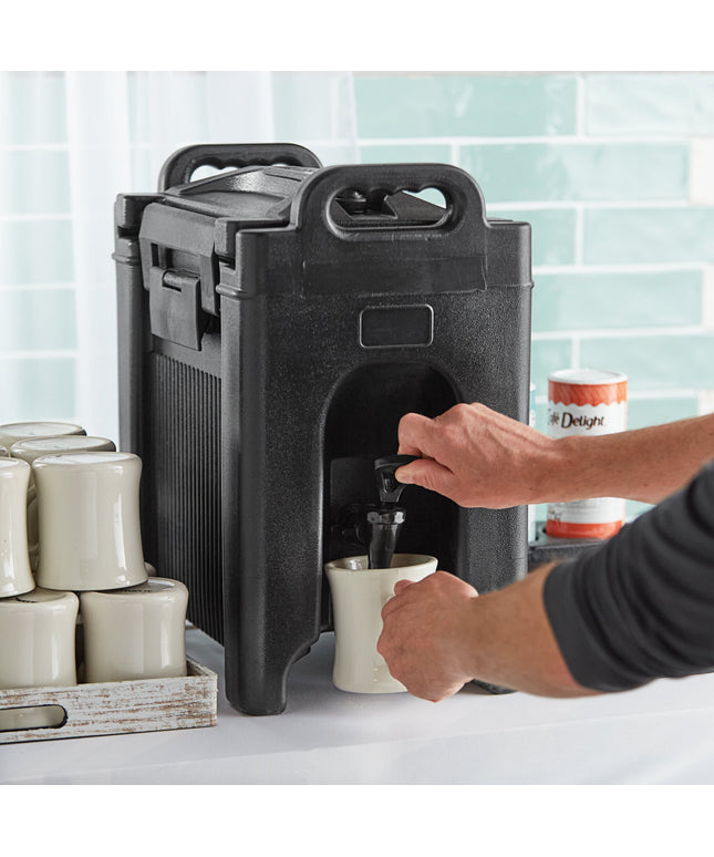 Bình đựng đồ uống cách nhiệt Choice 9,5 lít màu đen