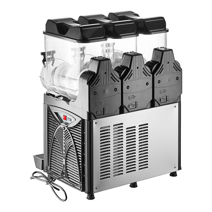 Máy làm đồ uống đá xay ba bồn rót Carnival King 9,8 lít - 120V